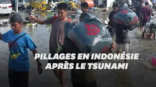 En Indonésie, des sinistrés du tsunami pillent les magasins: "nous n'avons pas d'autre choix"