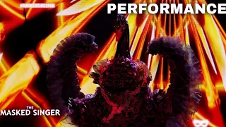 Swan Sings "Black Velvet' In A Bid For Survival | The Masked Singer UK | Season 2