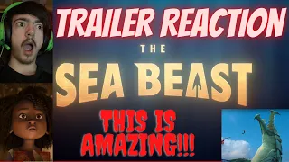 Netflix The Sea Beast Official Teaser Trailer REACTION * THIS LOOKS INSANE!!!!*