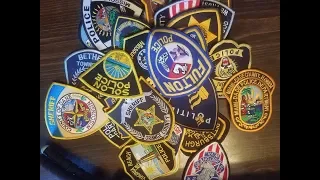 Brian's Police Patch Collection