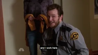 Andy Dwyer the Security Guard