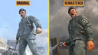 Call of Duty Modern Warfare 2 Remastered vs Original Graphics Comparison 4K