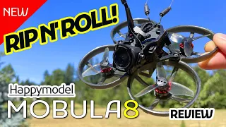 RIP N' ROLL! - Happymodel MOBULA8 HD 2S Whoop - Review & Flights