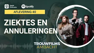 40. HELP! Wat doe je bij ziekte, nare situaties of annuleringen?! " Trouwfilms Ambacht