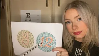 ASMR Colour Blind Eye Exam