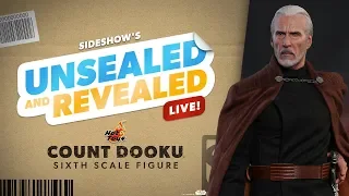 Hot Toys Count Dooku Sixth Scale Unboxing - Sideshow's Unsealed and Revealed