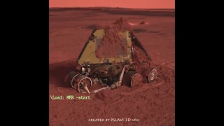 Mars Rover MER short Animation