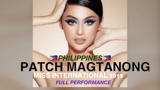 BEA PATCH MAGTANONG FULL PERFORMANCE MISS INTERNATIONAL 2019