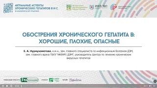 11. Обострения хронического гепатита В: хорошие, плохие, опасные