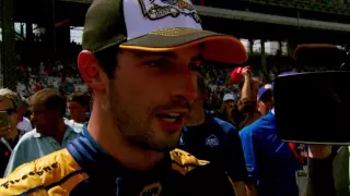 Alexander Rossi on winning the 100th Indy 500