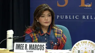 Kapihan sa Senado with Senator Imee Marcos