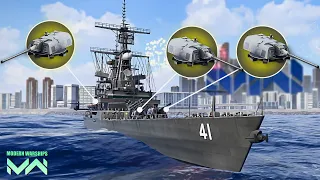 USS Arkansas (CGN-41) Review Kapal Terbaik Battlepass Gratis 3X Meriam OP Parah! - Modern Warships