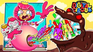 🤡 Game Book 🤡 Rescued Candy Princess Pregnant With Many Babies | Amazing Digital Circus 2 Story Book