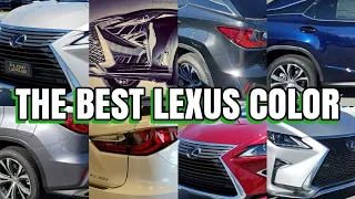 Lexus RX 350 Which Color Is Best For You? What Color Hides Dirt?