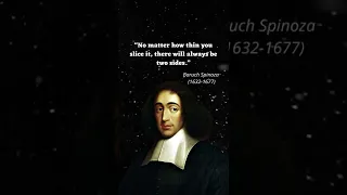Baruch Spinoza Quotes | Baruch Spinoza Quotes From His Diary | #shorts #status #baruch #spinoza