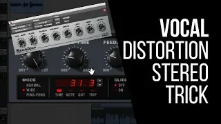 Vocal Distortion Stereo Mix Trick - RecordingRevolution.com