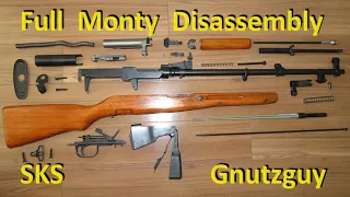 SKS Full Monty Disassembly & field stripping for cleaning. Other videos listed below.