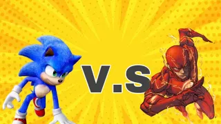 Sonic V.S Flash|Racing Contest