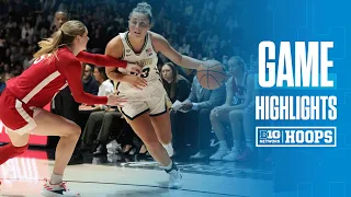 Nebraska at Purdue | Highlights | Big Ten Women's Basketball | Feb. 17, 2024