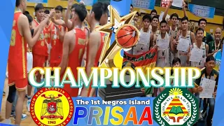 Sta. Ana de Victorias vs. San. Agustin championship game #PRISAA