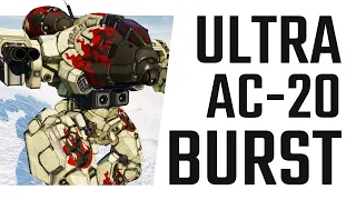 The Ultra Autocannon Burst Brawler Champion Build - Mechwarrior Online The Daily Dose #1306
