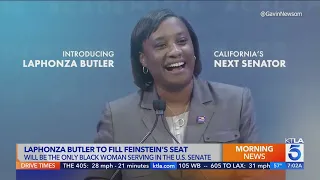 California governor names Laphonza Butler, former Kamala Harris adviser, to Feinstein Senate seat