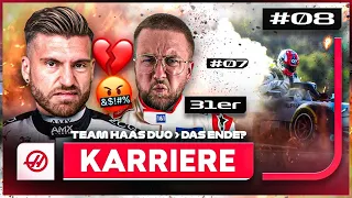 Wir gehen GETRENNTE WEGE .. 💔🥲 ABSCHIED von TEAM HAAS ENDET in KARMA 😂F1 2022 Koop Karriere #8