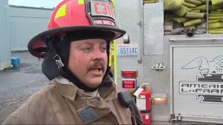 Fire destroys Bingen fruit packing warehouse