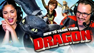HOW TO TRAIN YOUR DRAGON (2010) Movie Reaction! | First Time Watch | Review & Discussion