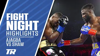 Efe Ajagba Lands 90+ Jabs, Get Decision Win Over Shaw | FIGHT HIGHLIGHTS