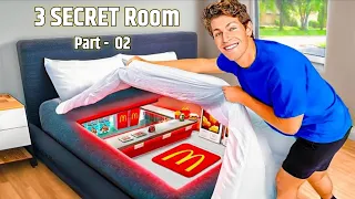 I Built a SECRET McDonald's in My Room! Part 2