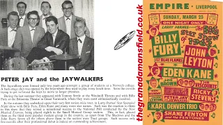 Peter Jay Remembers The Big Star Show Of 1962 Tour featuring Billy Fury