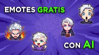 ✅ COMO CREAR EMOTES GRATIS PARA TWITCH CON AI - Anidomo