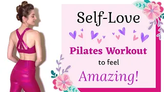 45 MIN SELF-LOVE PILATES WORKOUT TO FEEL AMAZING | All Levels | Wrist Friendly | No Jump Options!