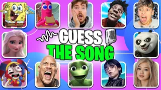 GUESS MEME & WHO'S SINGING🎤🎵🔥 Salish Matter,Tenge, MrBeast, Elsa,Kung Fu Panda, Lay Lay, King Ferran