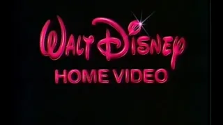 Walt Disney Home Video 1986 Logo