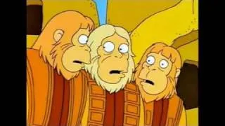 "Stop the Planet of the Apes, I Want to Get Off!", from A Fish Called Selma (The Simpsons)