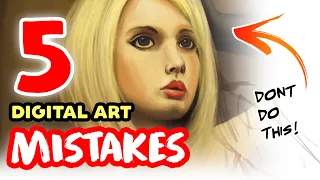 Top 5 Digital Art Mistakes (That We Keep Making!)