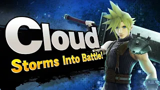 CLOUD IN SMASH BROS FOR WII U AND 3DS REACTION