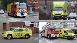 [Compilation 1H00/Best of 2021] Pompiers, SAMU, Ambulances, Police en urgence