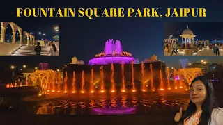 Fountain Square Park Jaipur | City Park Phase 2 | Brand New | Night View | 4K