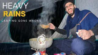 Camping Gone Wrong 😭 || Heavy Rains Lashed My Plans || Moments || The Umar