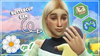 *NEW* SIMS IN BLOOM CHALLENGE! 💐  Buttercup #1