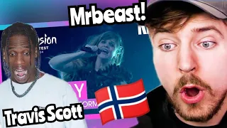 Celebrities React to Gåte - Ulveham | Norway 🇳🇴 | National Final Performance | Eurovision 2024