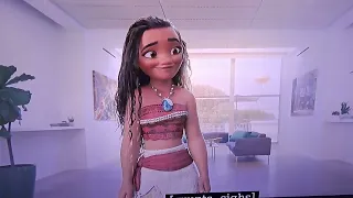 disney once upon a studio. but only when moana characters appear