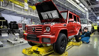 Inside Billion $ Mercedes Factory Producing the Mercedes G-Class by Hands