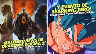 ¡REVIEWS DE DRAGON'S DOGMA 2 Y EVENTO DE DRAGON BALL SPARKING ZERO!