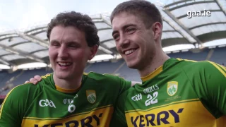 Kerry celebrate Allianz Football League Division 1 Final win vs Dublin