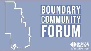 2021 Boundary Community Forum