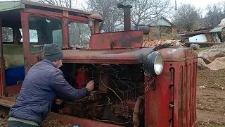 Starting Dt 75 Tractor